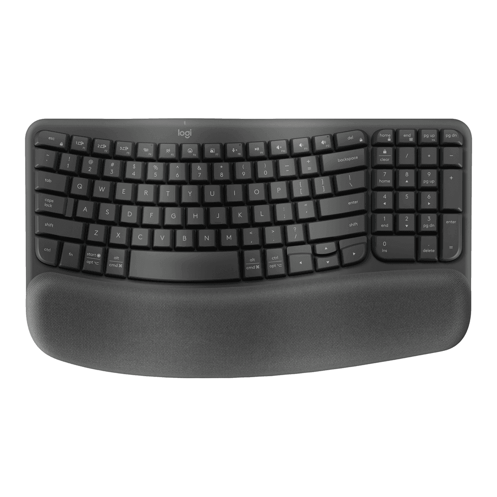[Logitech] WAVE KEYS Wireless Ergonomic Keyboard